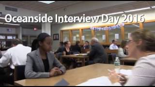 Oceanside High School Interview day2016