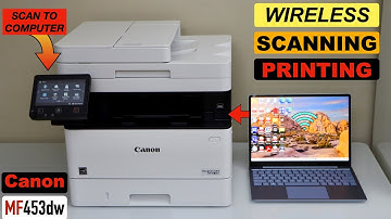Canon Imageclass MF453dw Scan To computer, Wireless Printing & Scanning !!