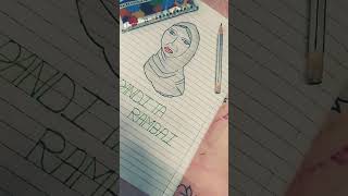 Sketch Of Pandita Ramabai