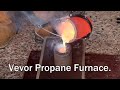 Metal Casting at Home Part 131. Brass Casting with the Vevor Propane Furnace.
