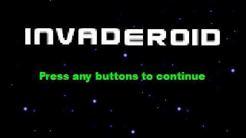 Game Maker game: Invaderoid