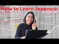 How to Start Learning Japanese for Beginners | studying Japanese from zero