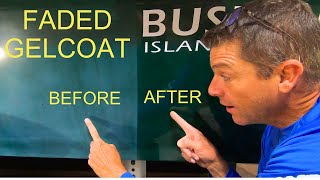 HowTo POLISH GELCOAT  Shine like NEW again  DIY Pro Level Results Restore Your Gel Coat like new