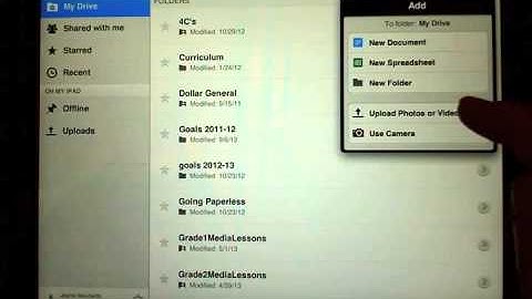 Sharing Popplet Through Google Drive