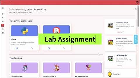 Lab Assignment Feature