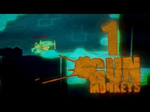 Video: Time Gentlemen, Prosím Dev Je Multiplayerová 2D Střílečka Gun Monkeys Je Nyní Ve Službě Steam