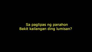 Kanlungan - Noel Cabangon (LYRICS) HD chords