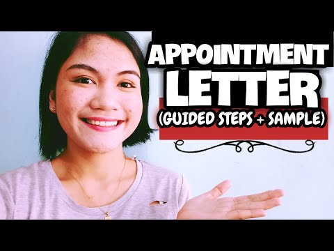 Video: Paano Gumawa Ng Appointment