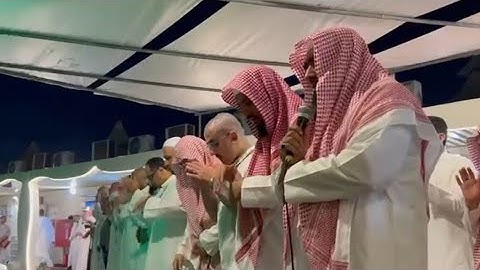 تلاوة مرئية من مشعر منى حج 1445هـ | القارئ خالد الرياعي | من سورة غافر .