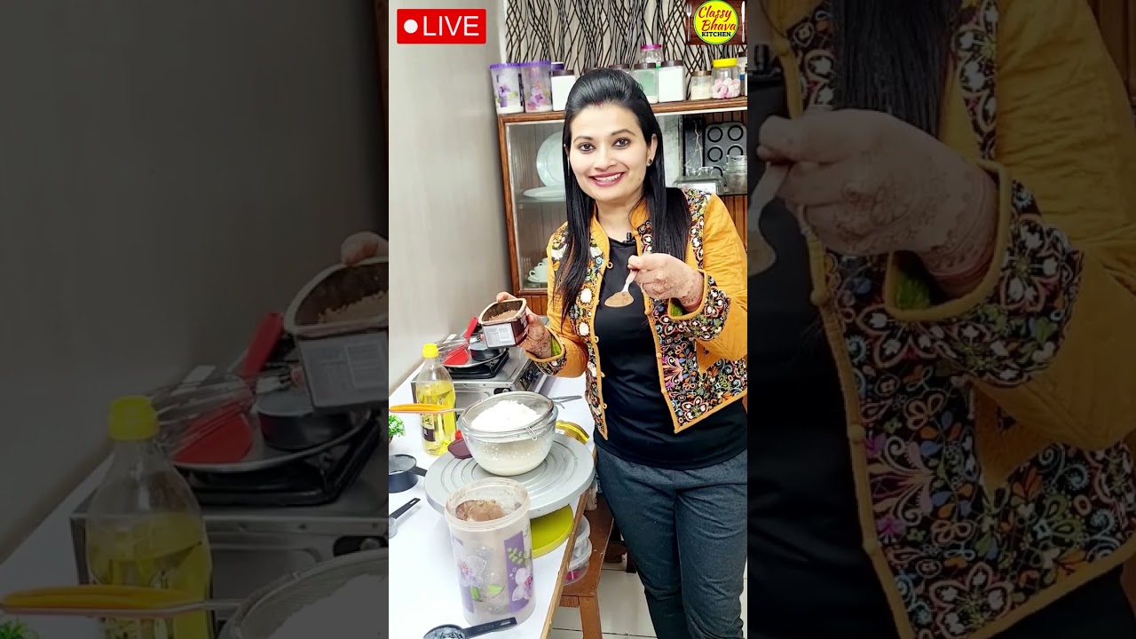 शीशे सा चमचमाता Chocolate Mirror Glaze Cake बिना Cream घरपे बनाने के सारे Secretsआजकी🔴Live Class में