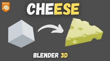 How to Make Cheese in Blender 4.3 - Beginners Tutorial