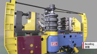 Automatic Pipe Bending Machine CNC -101- MS - SM - 9A