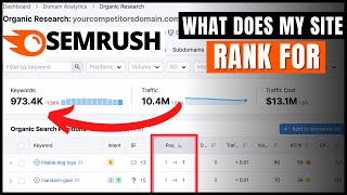 How To Find Out What Keywords Your Website Ranks For | Google Rank Checker with SEMRush Tutorial