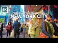 [4K] NEW YORK CITY - Walking Tour Manhattan, 8th Avenue, 42nd Street & Bryant Park, Travel, NYC