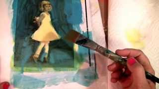 snippet of dvd 'rosie in the garden'