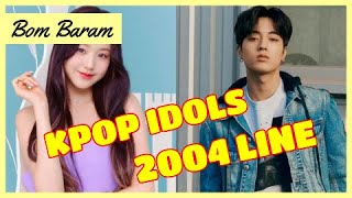 KPOP Idols 2004 Line