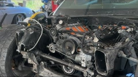 Corvette Donor Car Dismantle #corvette #builtnotbought #racing