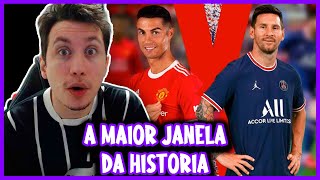 REACT  A MAIOR JANELA DE TRANSFERÊNCIAS DA HISTÓRIA | FutParódias