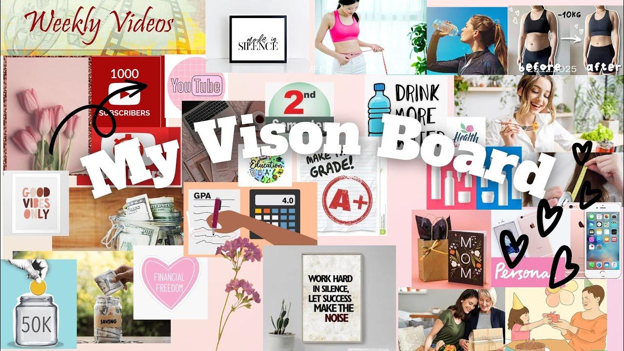 How to Make a Vision Board That ACTUALLY Works🎐🌸|Sinhala #JoyinDreams # ...