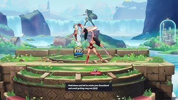 MultiVersus tutorial | How To Clear Knockback Influence Hold Down Left Guide