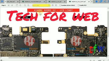 Redmi s2/y2 lcd light ll Lcd Ways ll Touch screen Schematics Diagram ll VSN/VSP Ways