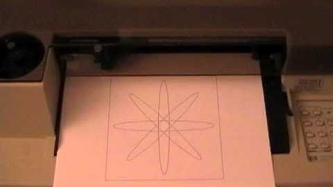 ET-3400A drives HP 7475A pen plotter