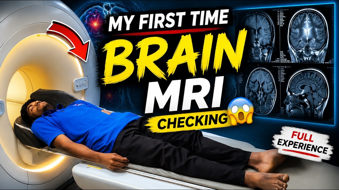 My First Time Brain MRI Scan 😨 | Full Experience in Hospital | Marathi ...