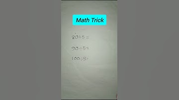 MIND BLOWING Math Trick You Won