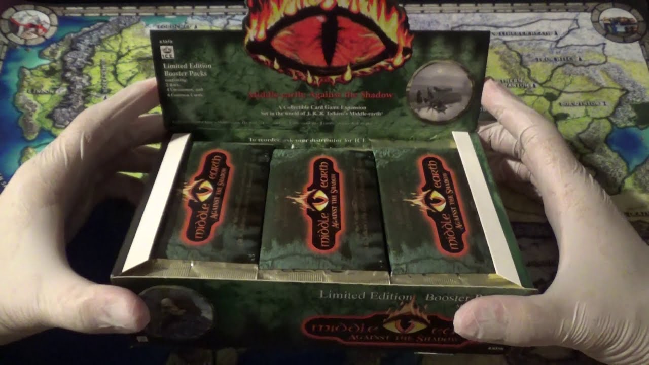 middle earth ccg booster box Box Break