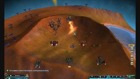 Spore: Terraforming a planet tutorial