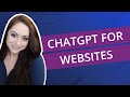 How to Use ChatGPT to Help Build Your Website