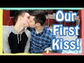 Our first kiss dan and brian