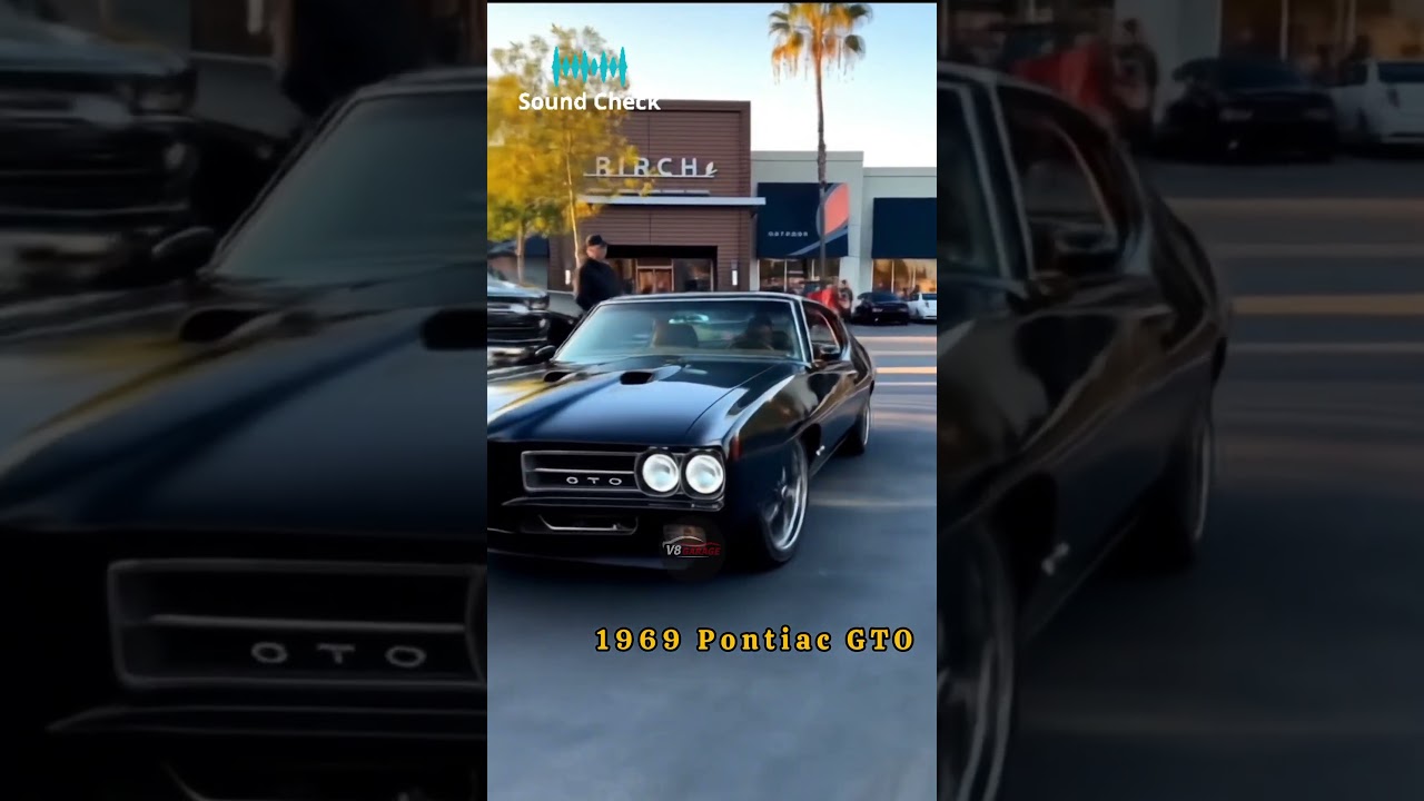 🏁 1969 Pontiac GTO — High Art or Just Another Muscle Car?” 🎨🔥 #musclecars