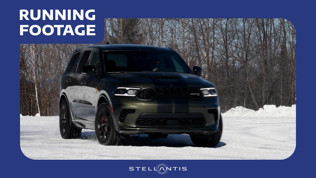 2026 Dodge Durango SRT Hellcat Jailbreak/Durango GT HEMI AWD Winter Action and Running Footage