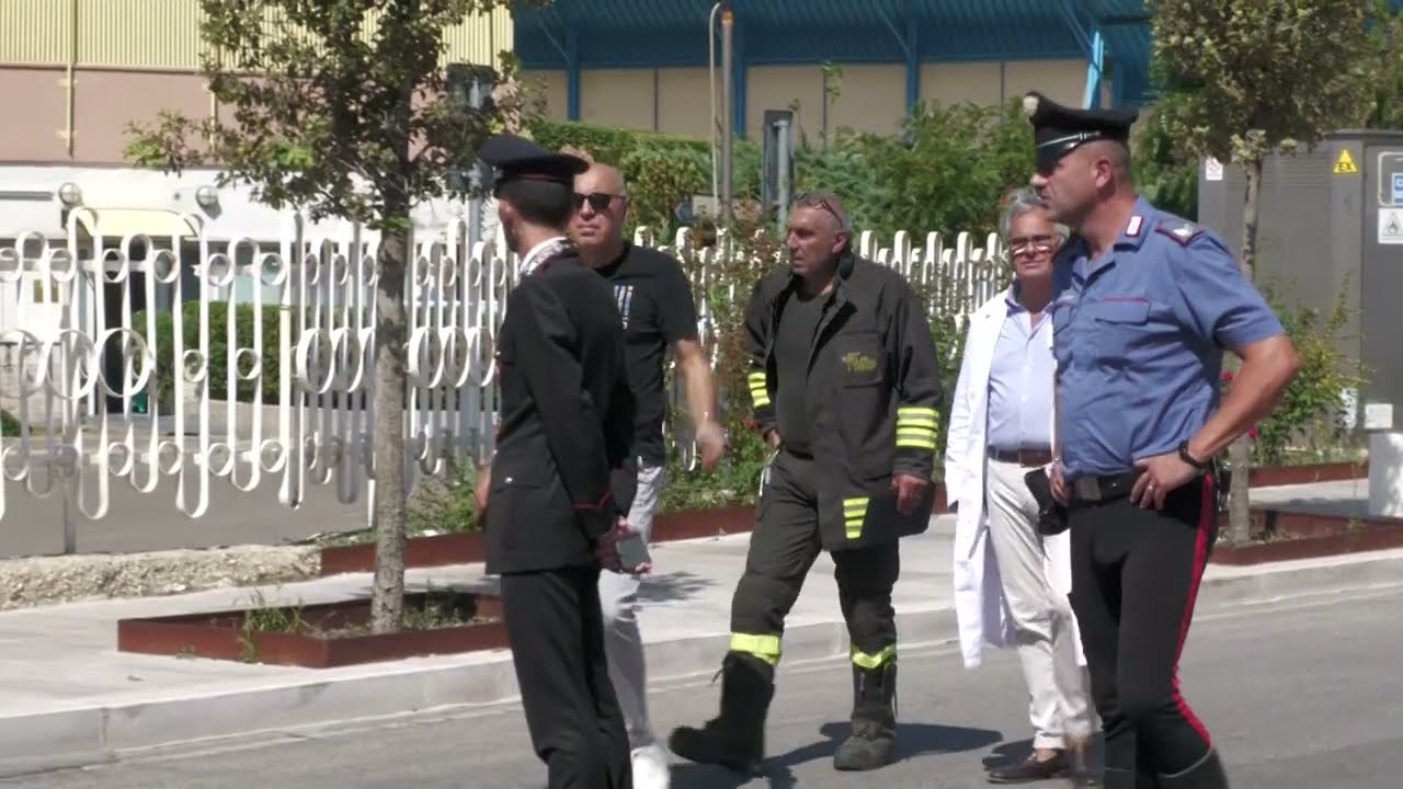 Momenti di paura a Massafra: tranciata una conduttura del gas davanti all’ospedale Matteo Pagliari