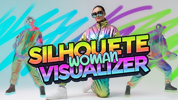 TikTok Dance Woman Silhouette Visualizer for Visual Jokey 🔥 Stunning Visuals FREE Footage