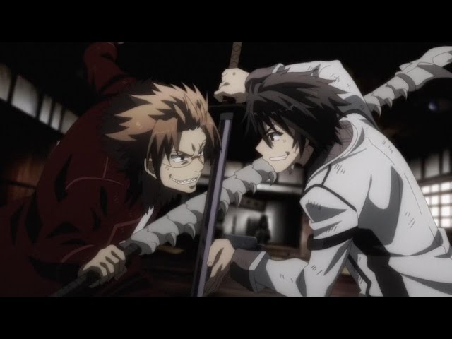 Rakudai Kishi no Cavalry - Ikki vs Todo - Final Fight on Make a GIF