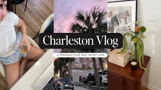 CHARLESTON VLOG: A Productive Day In My Life, Weekly Florals, & New Fav Salad Recipe by Clara Peirce 22,735 views 1 month ago 16 minutes