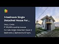 3bedroom single detached house for sale in imus cavite ayala mall