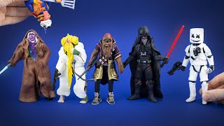 This is what Fortnite X Star Wars should have looked like (with clay)