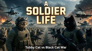 A Soldier's Life: The Great Cat War) | AI Cinematic Story 🎖️🐱