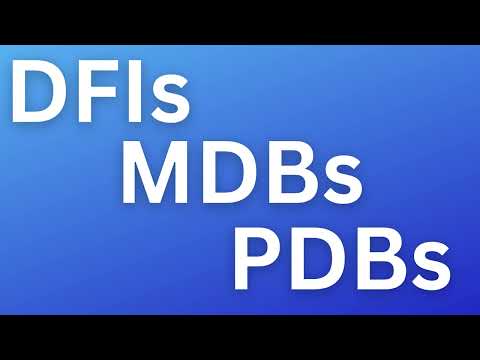 Terms: DFIs, MDBs, PDBs