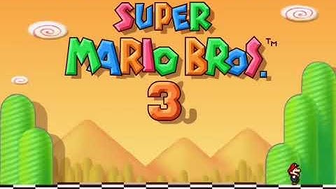 Super Mario Bros 3 Title Screen Remix Animation by DogmanSP mp4