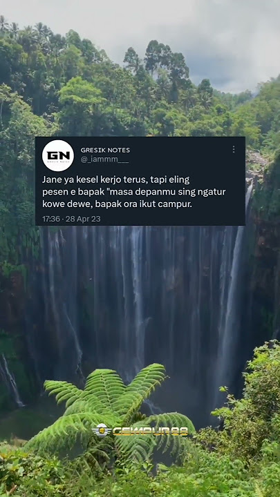 MASA DEPANMU KOE SENG NGATUR DEWE, BSPAK ORA IKUT CAMPUR