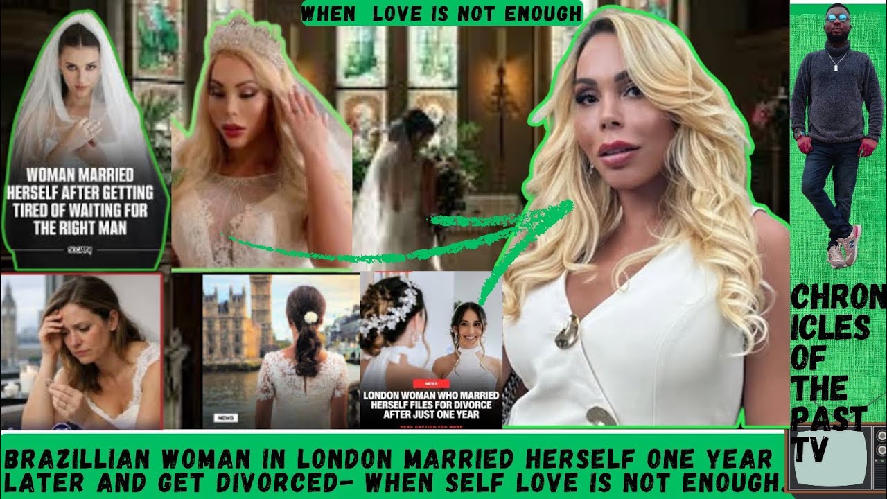 Title: From “I Love Me” to “I’m Done With Me!” — Woman Divorces Herself After 1 Year 😭