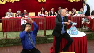 A Funny and Cute Wedding Reception Game At Mong Kok Chinese Restaurant Markham