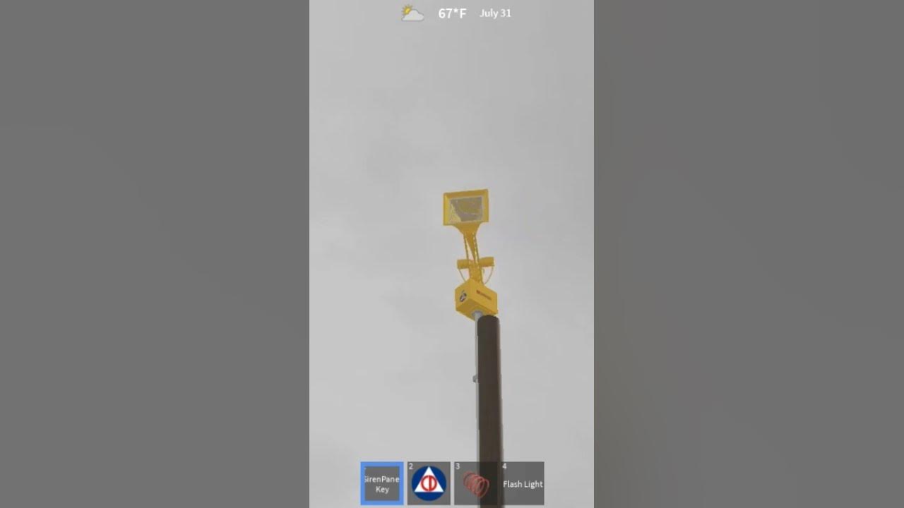 thunderbolt 1003 siren test
