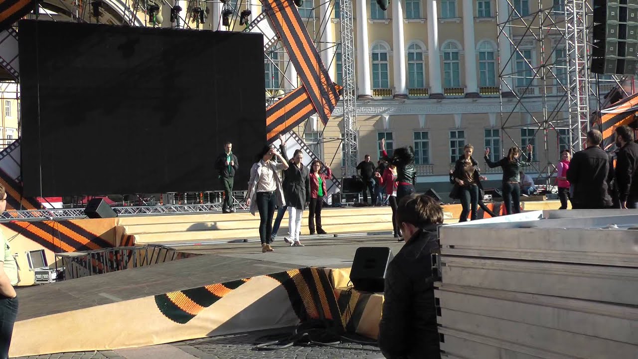 KanKan rehersal. St. Petersburg, Russia, Panasonic HDC-TM 900 video sample