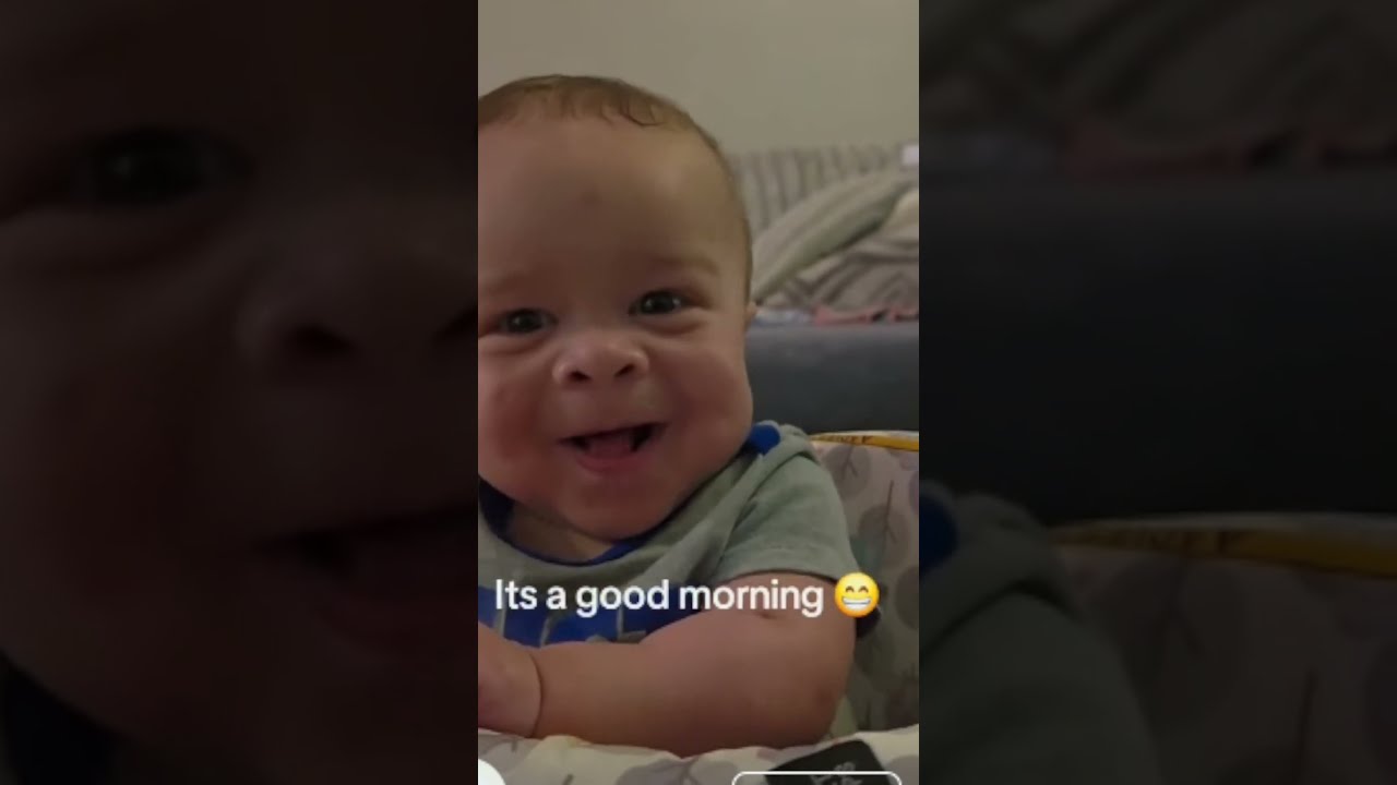 The Most Adorable Baby Morning Routine 