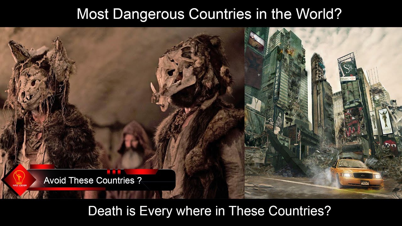 Top 10 Most Dangerous Countries in the World 2023 - Infoverse - YouTube